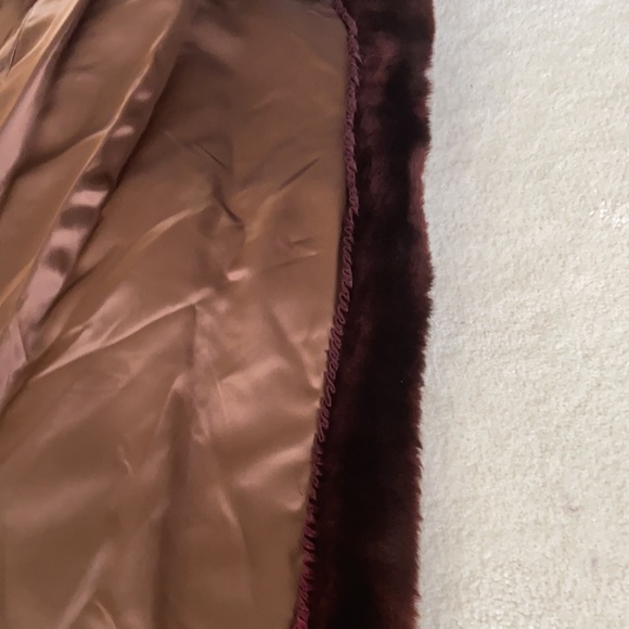 Mouton Lamb Fur Coat - Picture 15 of 15